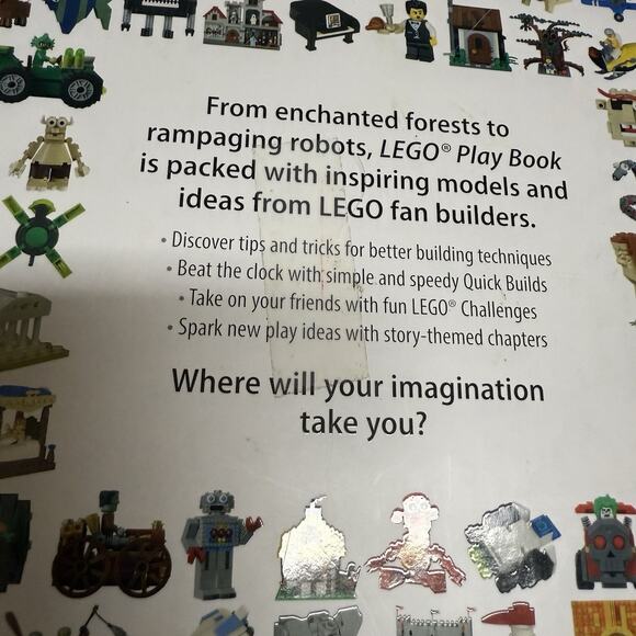 LEGO Play Book : Ideas to Bring Your Bricks to Life by Daniel Lipkowitz Hardback - Picture 4 of 5